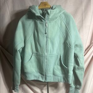Mint Green Women's Hoodie Jacket